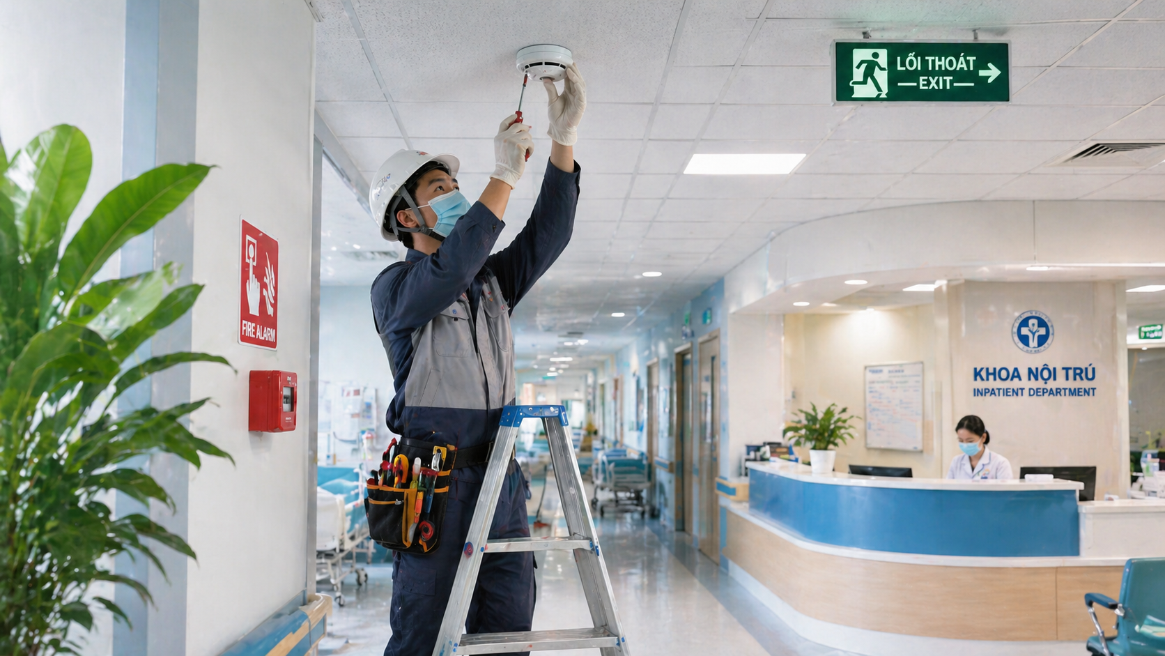 Dịch vụ thiết kế lắp đặt báo cháy Horing chính hãng tại TPHCM