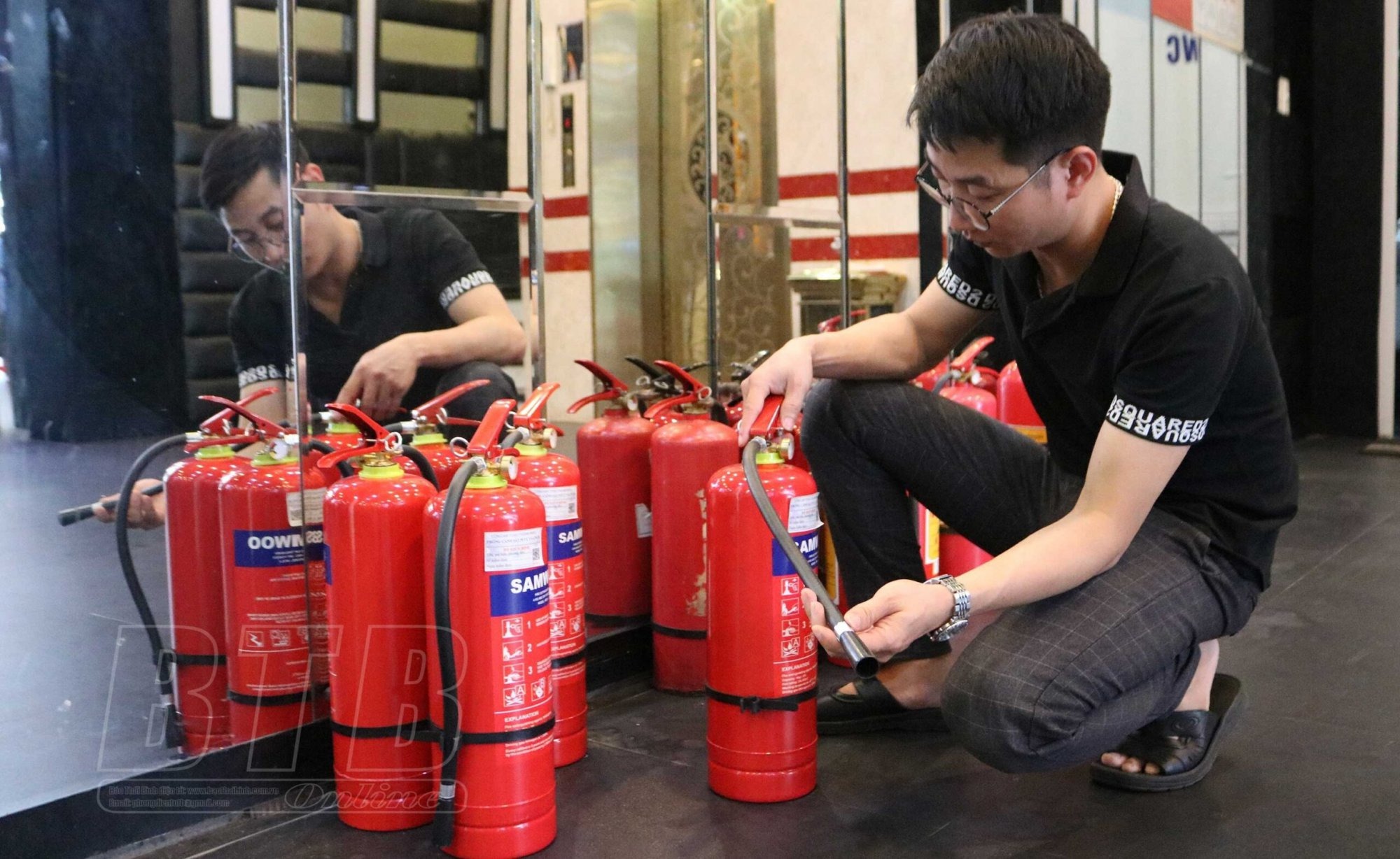 Bình chữa cháy là thiết bị không thể thiếu trong mọi công trình lớn nhỏ hiện nay