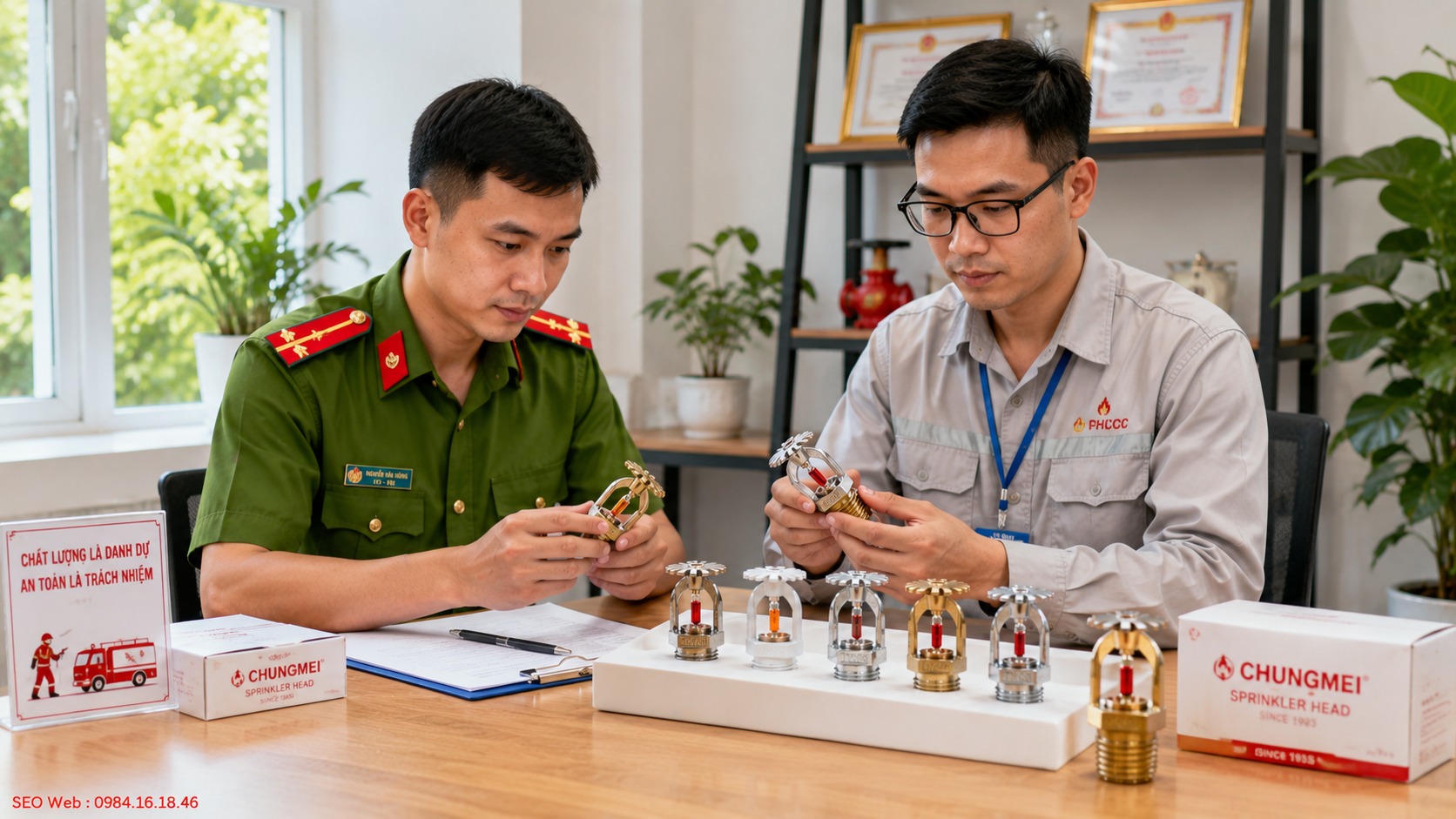 Quy định và tiêu chuẩn Việt Nam liên quan đầu phun chữa cháy