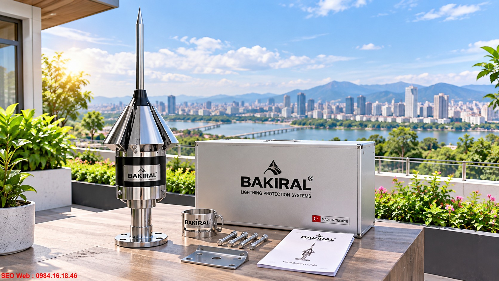 Bakiral cung cấp nhiều giải pháp phát tia tiên đạo cho công trình