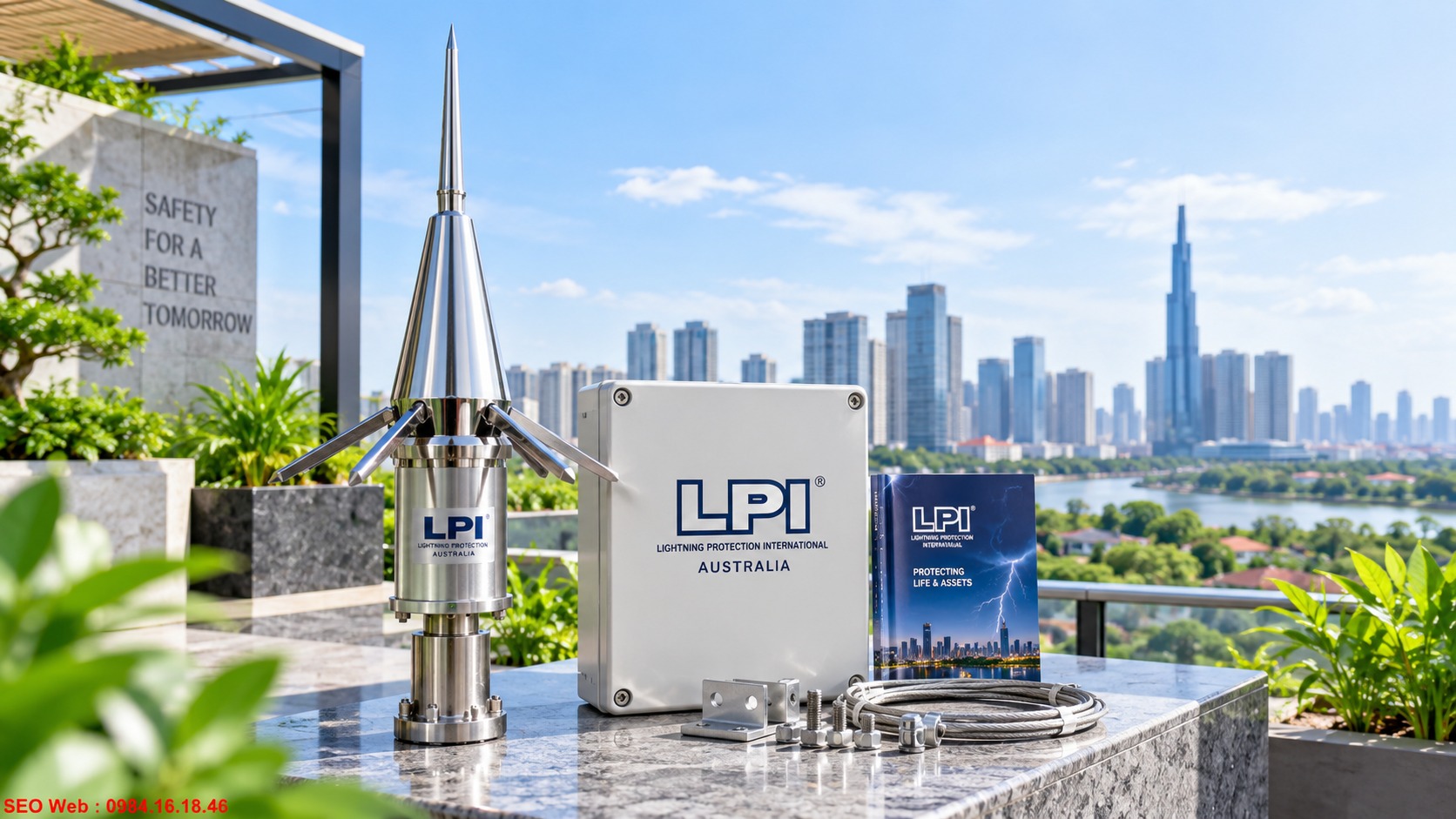 LPI cung cấp thiết bị chống s&eacute;t bền và phù hợp công trình lớn