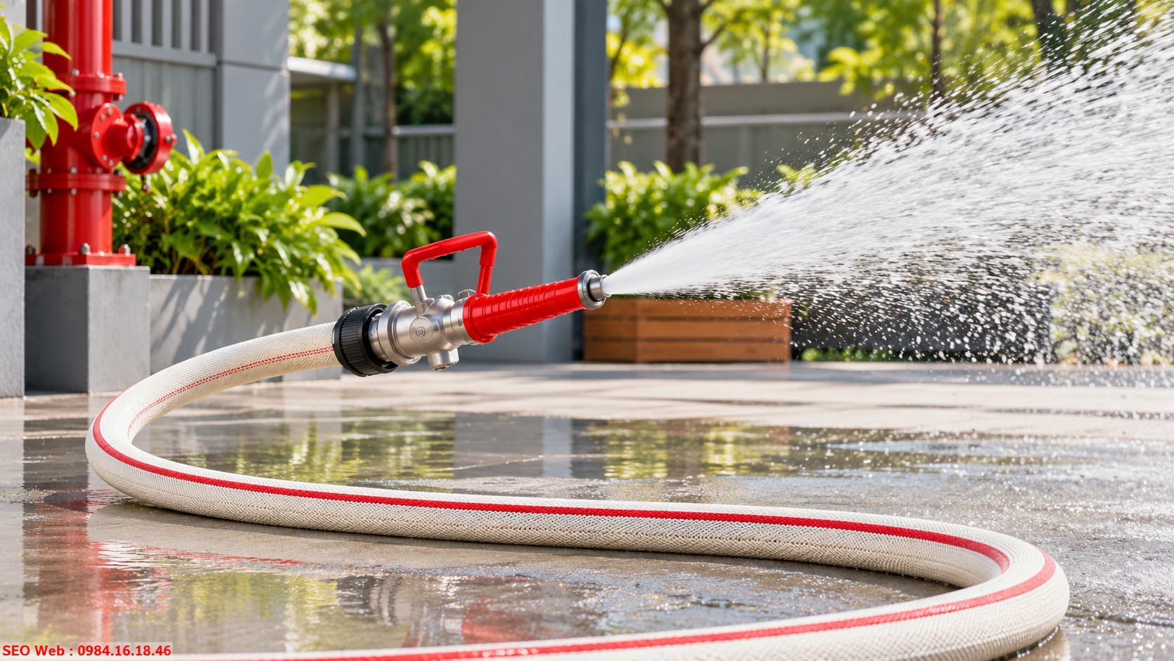 Vòi chữa cháy được sử dụng phổ biến trong nhiều hệ thống PCCC hiện nay