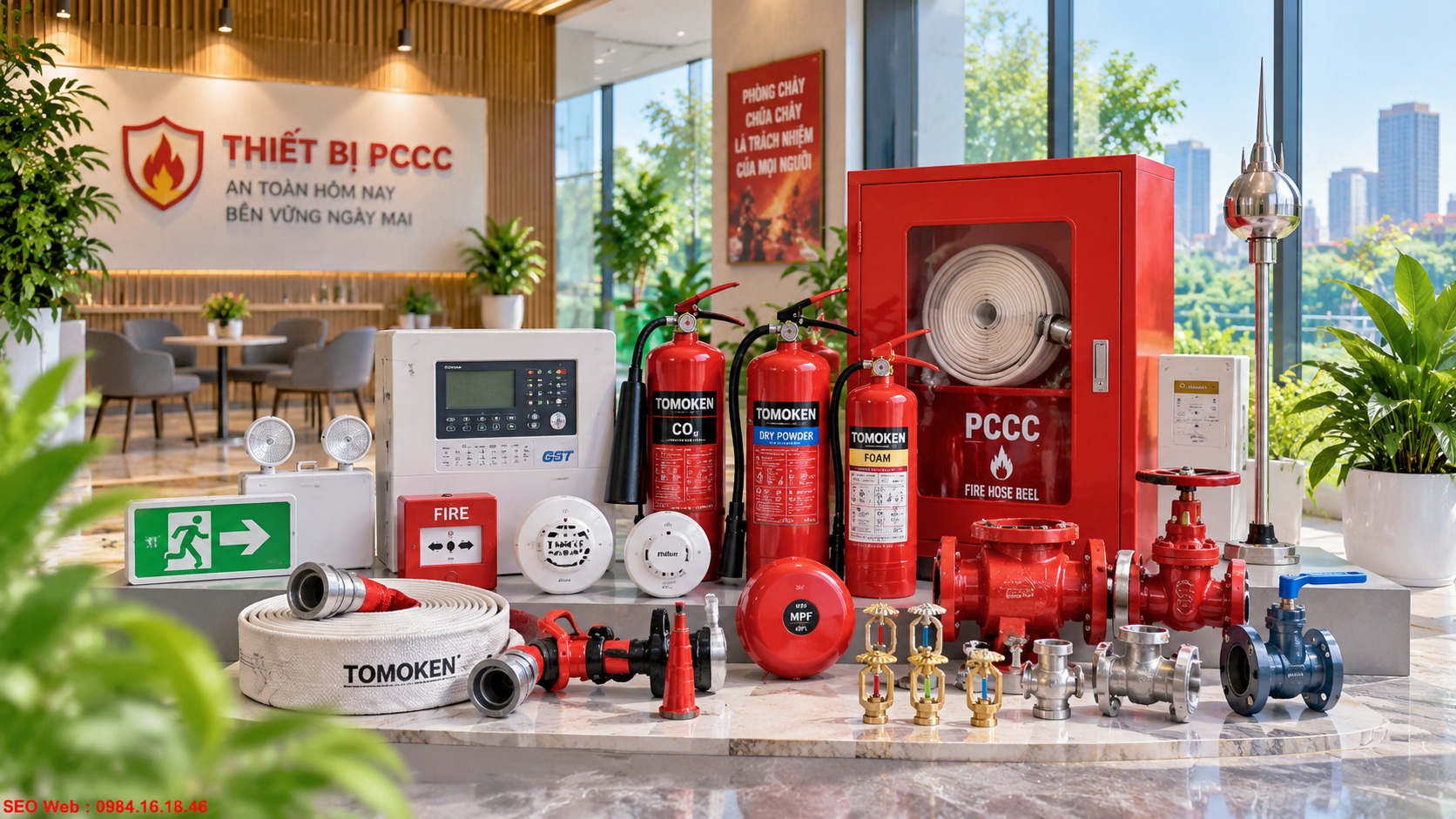 Hình ảnh tổng quan các nhóm thiết bị PCCC thường dùng hiện nay Hình ảnh tổng quan các nhóm thiết bị PCCC thường dùng hiện nay