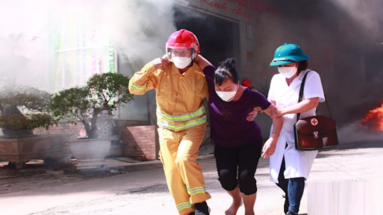 Thiết bị PCCC hỗ trợ đào tạo kỹ năng cứu thương cho lực lượng tại chỗ quả Thiết bị PCCC hỗ trợ đào tạo kỹ năng cứu thương cho lực lượng tại chỗ quả