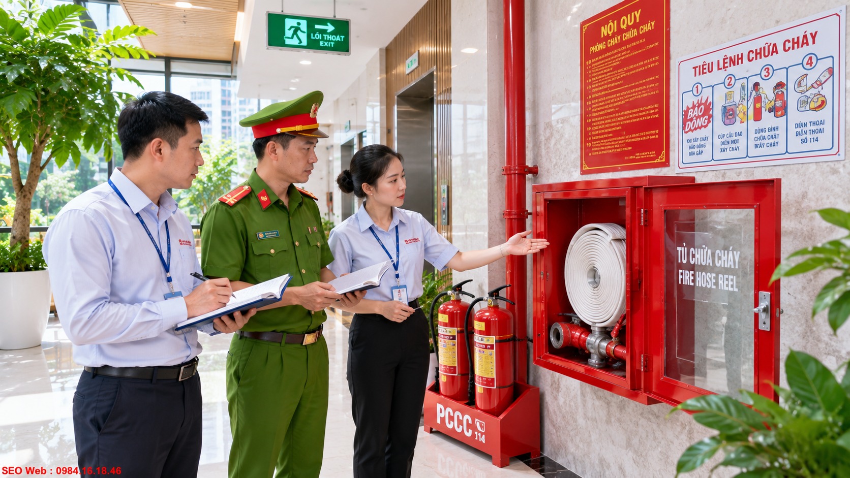Thiết bị PCCC đạt chuẩn giúp công trình đáp ứng yêu cầu pháp lý Thiết bị PCCC đạt chuẩn giúp công trình đáp ứng yêu cầu pháp lý